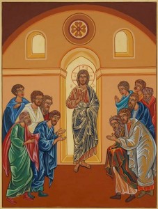 07 Gesù risorto dà agli apostoli il potere di rimettere i peccati