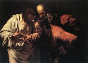 Gesù e Tommaso, Caravaggio